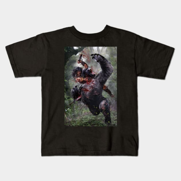 Conan The Cimmerian Kids T-Shirt by uncannyknack